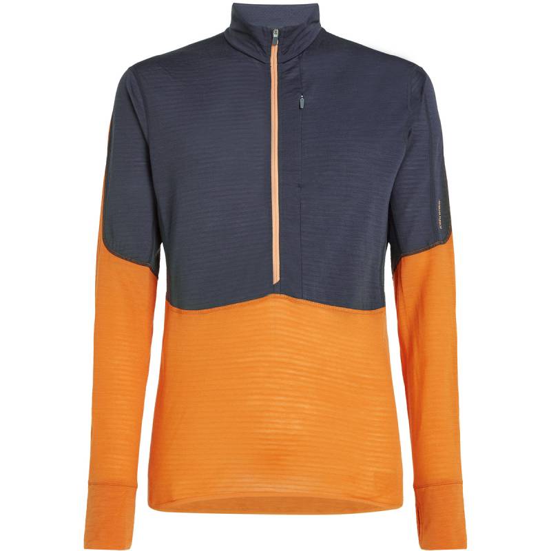 Icebreaker Herren 200 Realfleece Descender Half Zip Longsleeve von Icebreaker