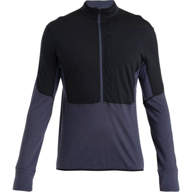 Icebreaker Herren 200 Realfleece Descender Half Zip Longsleeve von Icebreaker