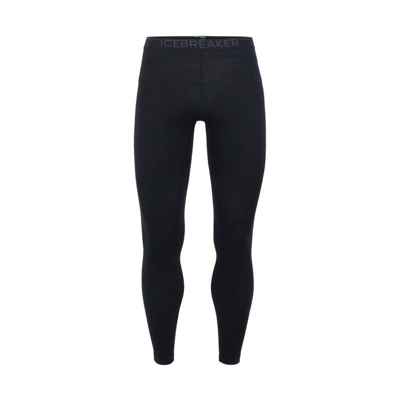 Lange Thermohose Herren Black M von Icebreaker