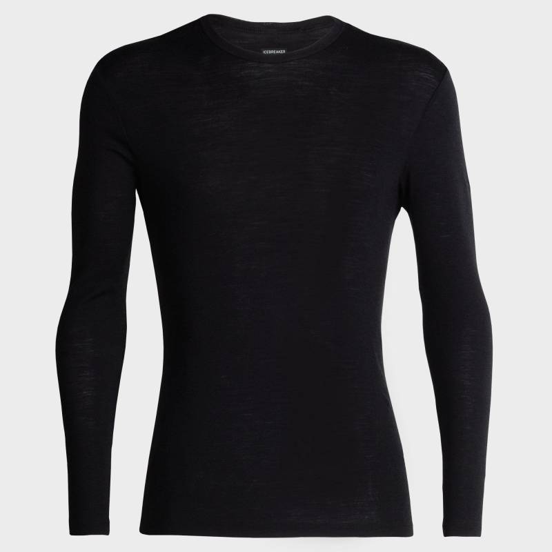 Thermoshirt, Langarm Herren Schwarz M von Icebreaker