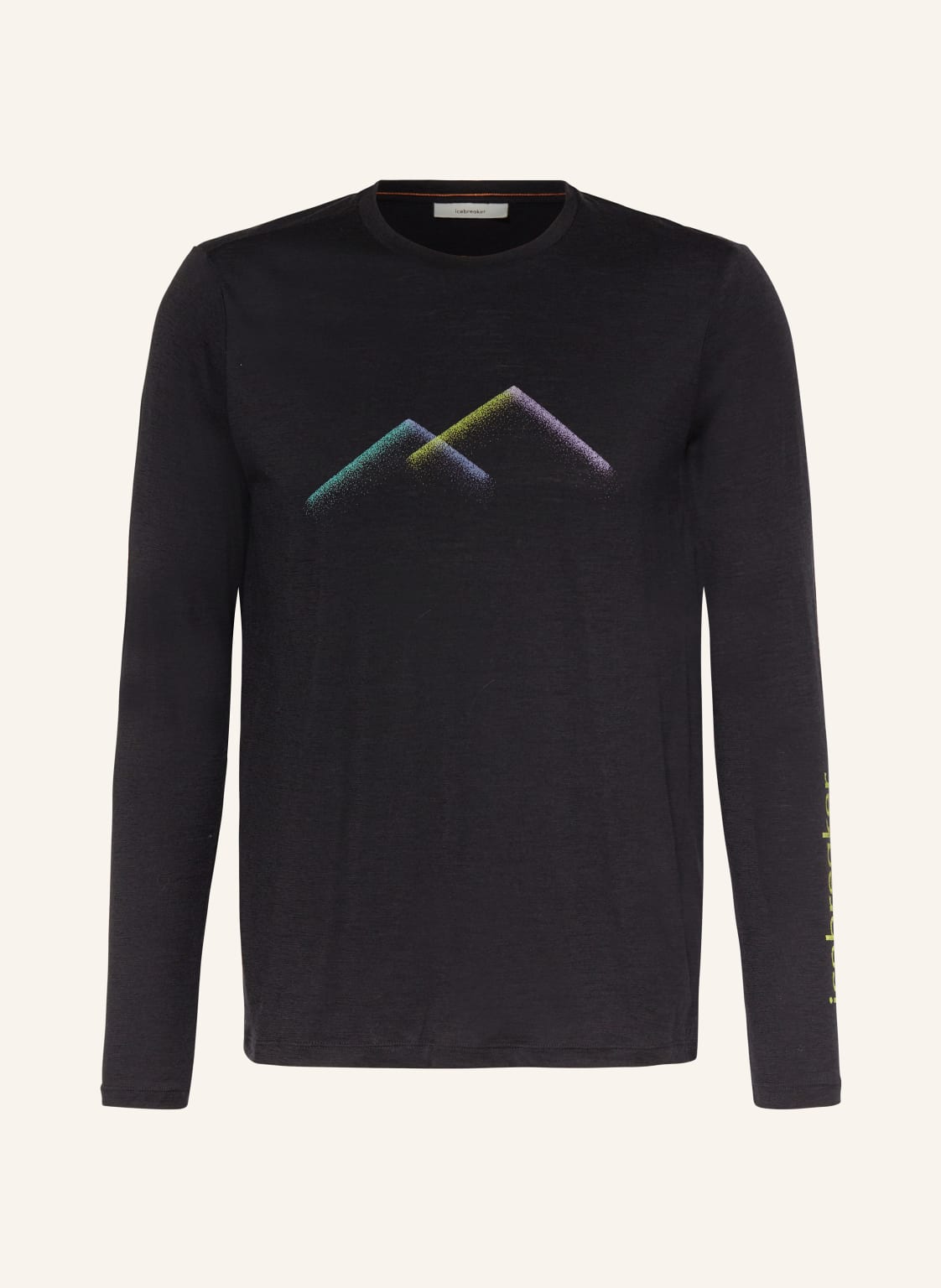 Icebreaker Longsleeve Merino Tech Lite Iii Aus Merinowolle schwarz von Icebreaker