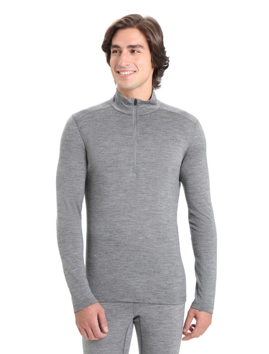 Icebreaker M 200 Oasis LS Half zip-L L von Icebreaker