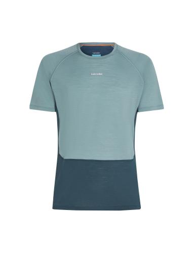 Icebreaker M Mer 125 ZoneKnit SS Crewe - abyss (Grösse: XXL) von Icebreaker