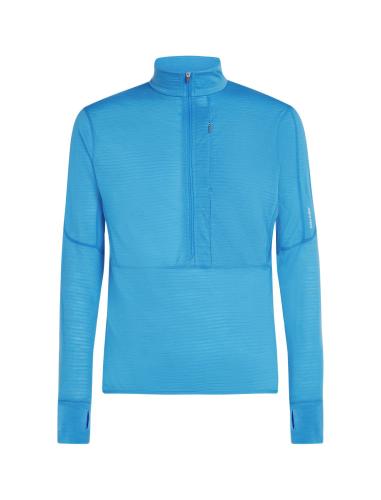 Icebreaker M Mer 200 Realfleece Descender LS Half - arctic (Grösse: L) von Icebreaker