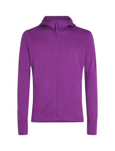 Icebreaker M Mer 260 Quantum IV LS Zip Hoodie - passion (Grösse: M) von Icebreaker