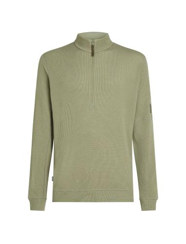Icebreaker M Mer 260 Waffle Knit Wander LS Half Zip - lichen (Grösse: XXL) von Icebreaker