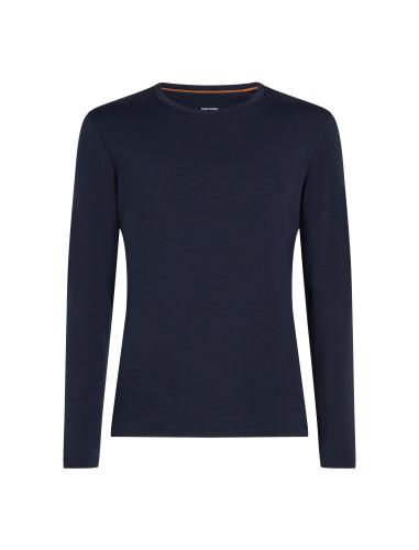 Icebreaker M Mer Core Midweight LS Crewe - midnight navy (Grösse: XXL) von Icebreaker