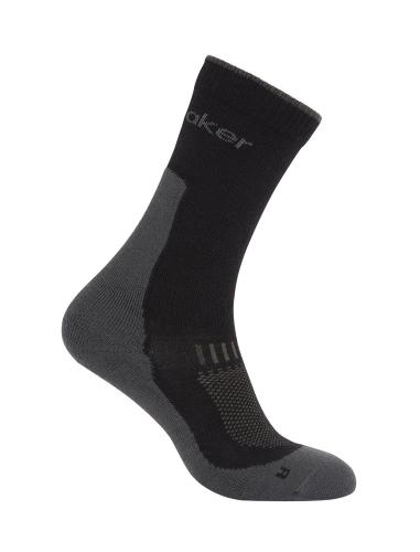 Icebreaker M Mer Hike+ Light Crew - black (Grösse: XL) von Icebreaker