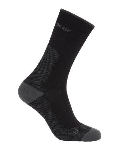 Icebreaker M Mer Hike+ Ultralight Crew - black (Grösse: XL) von Icebreaker