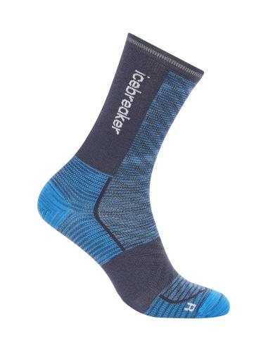Icebreaker M Mer Run+ Ultralight Crew Fusion Dye - arctic sd (Grösse: XL) von Icebreaker