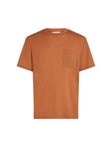 Icebreaker M Mer Tech Lite III SS Relaxed Pocket Te - dusty clay (Grösse: XXL) von Icebreaker