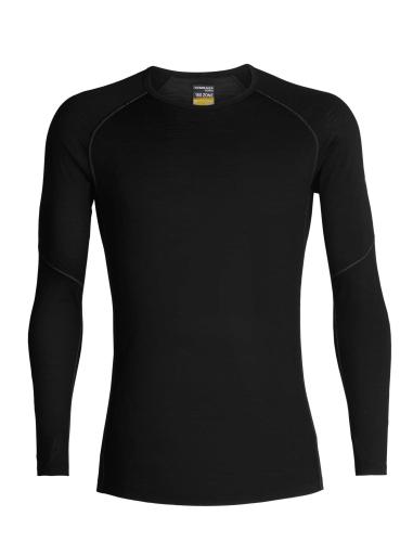 Icebreaker Men 150 Zone LS Crewe - black (Grösse: XL) von Icebreaker