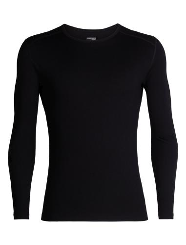 Icebreaker Men 260 Tech LS Crewe - black (Grösse: 3XL) von Icebreaker