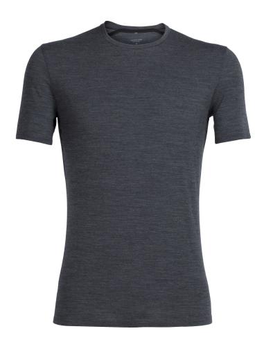 Icebreaker Men Anatomica SS Crewe - jet hthr (Grösse: XL) von Icebreaker