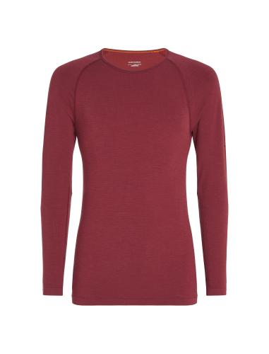 Icebreaker Men Merino Mer 260 Zoneknit Seamless LS Crewe - port (Grösse: M) von Icebreaker