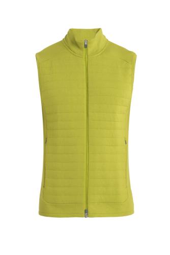 Icebreaker Men ZoneKnit Insulated Vest - bio lime (Grösse: M) von Icebreaker