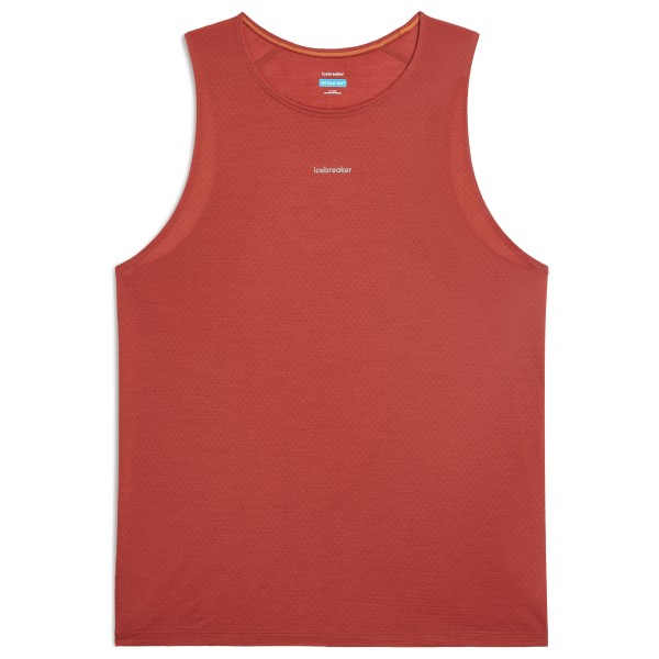 Icebreaker - Merino 125 Cool-Lite Speed Tank - Tank Top Gr L;M;S;XL;XXL blau;rot Icebreaker - Merino 125 Cool-Lite Speed Tank - Tank Top Gr L;M;S;XL;XXL blau;rot von Icebreaker