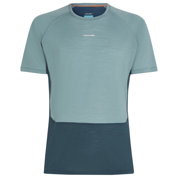 Icebreaker - Merino 125 ZoneKnit S/S Crewe - Merinounterwäsche Gr XXL türkis Icebreaker - Merino 125 ZoneKnit S/S Crewe - Merinounterwäsche Gr XXL türkis von Icebreaker