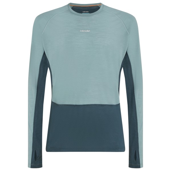 Icebreaker - Merino 125 Zoneknit L/S Crewe - Merinounterwäsche Gr XL türkis Icebreaker - Merino 125 Zoneknit L/S Crewe - Merinounterwäsche Gr XL türkis von Icebreaker