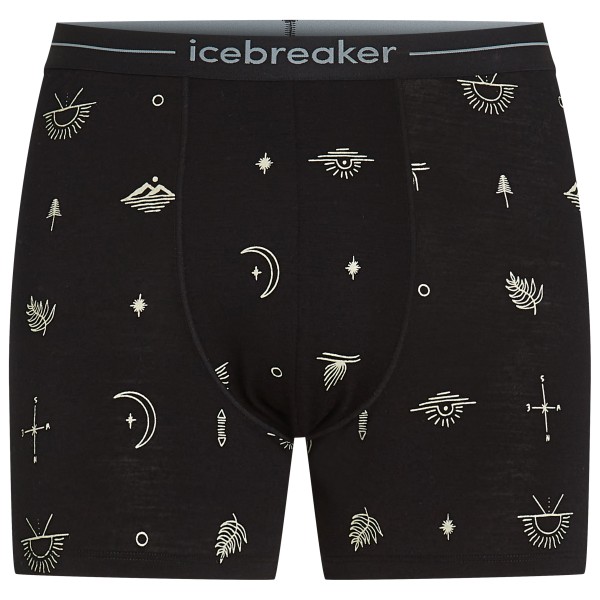 Icebreaker - Merino 150 Anatomica Boxers Explore More - Merinounterwäsche Gr XL schwarz Icebreaker - Merino 150 Anatomica Boxers Explore More - Merinounterwäsche Gr XL schwarz von Icebreaker