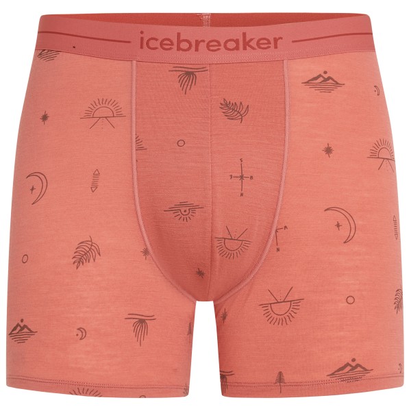 Icebreaker - Merino 150 Anatomica Boxers Explore More - Merinounterwäsche Gr XXL rot/rosa Icebreaker - Merino 150 Anatomica Boxers Explore More - Merinounterwäsche Gr XXL rot/rosa von Icebreaker