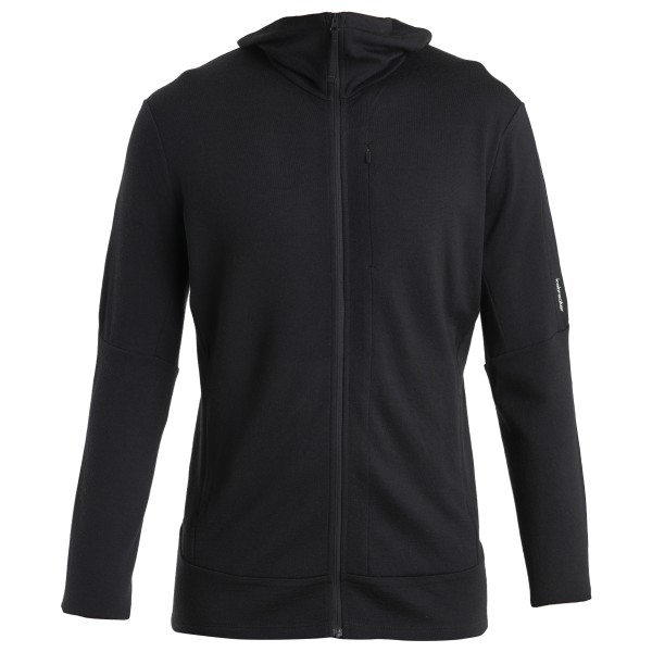 Icebreaker - Merino 260 Quantum IV L/S Zip Hoodie - Merinohoodie Gr S schwarz von Icebreaker