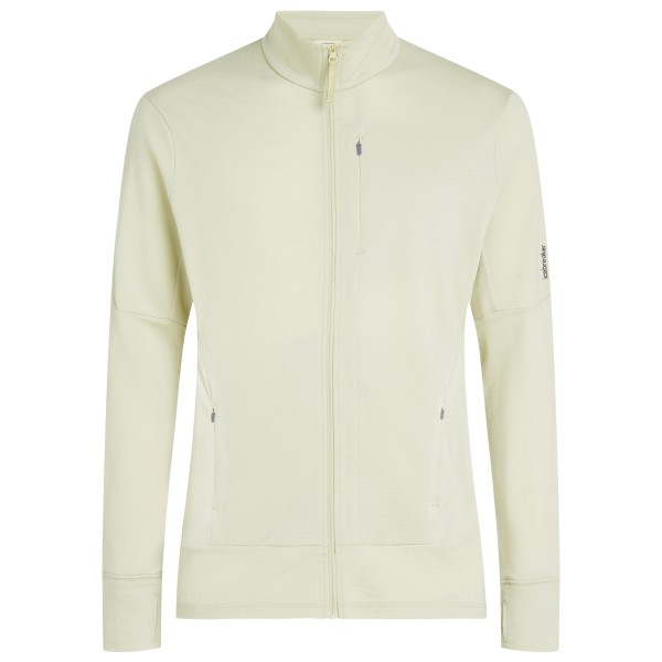 Icebreaker - Merino 260 Quantum IV L/S Zip - Merinojacke Gr XXL beige von Icebreaker