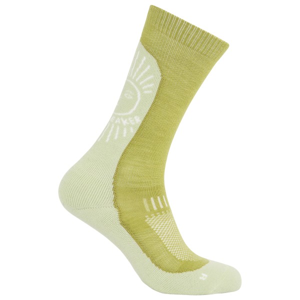 Icebreaker - Merino Hike+ Light Crew IB Solar - Wandersocken Gr S bunt von Icebreaker