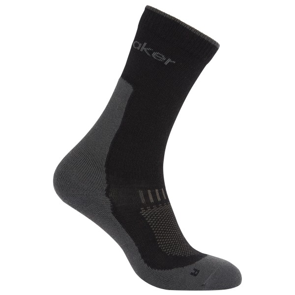 Icebreaker - Merino Hike+ Light Crew - Wandersocken Gr M schwarz von Icebreaker