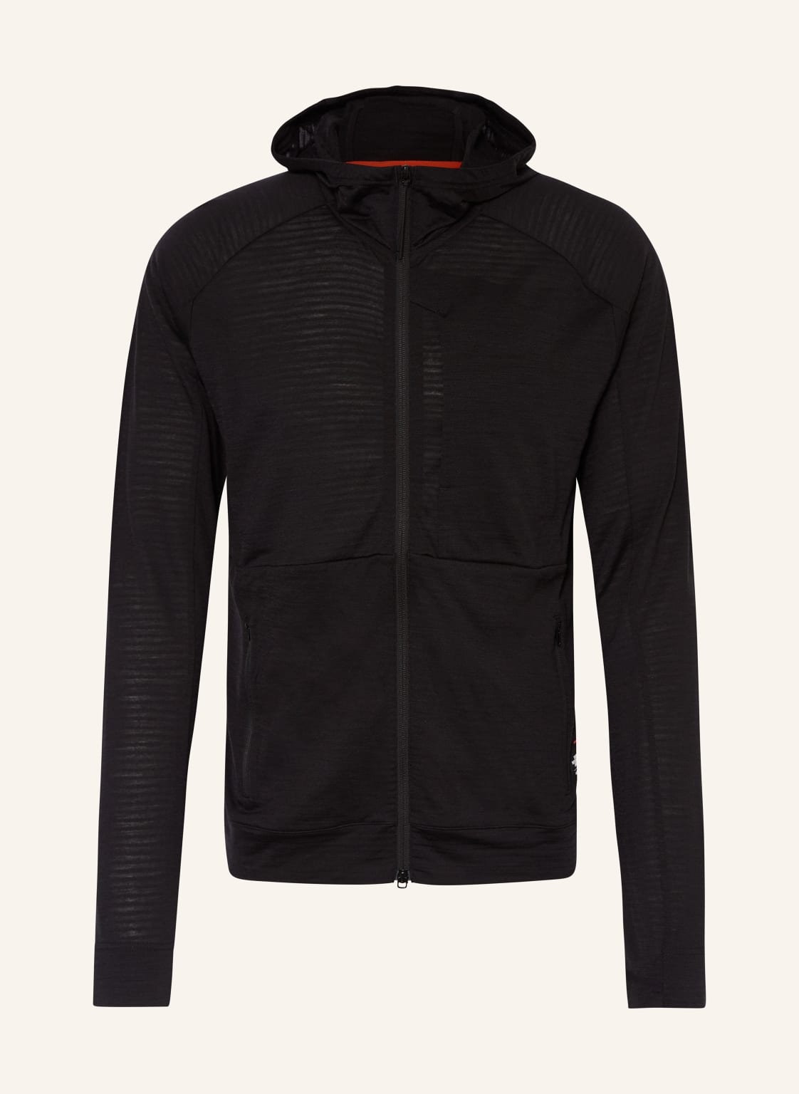 Icebreaker Midlayer-Jacke Merino 200 Realfleece™ Mit Merinowolle schwarz von Icebreaker