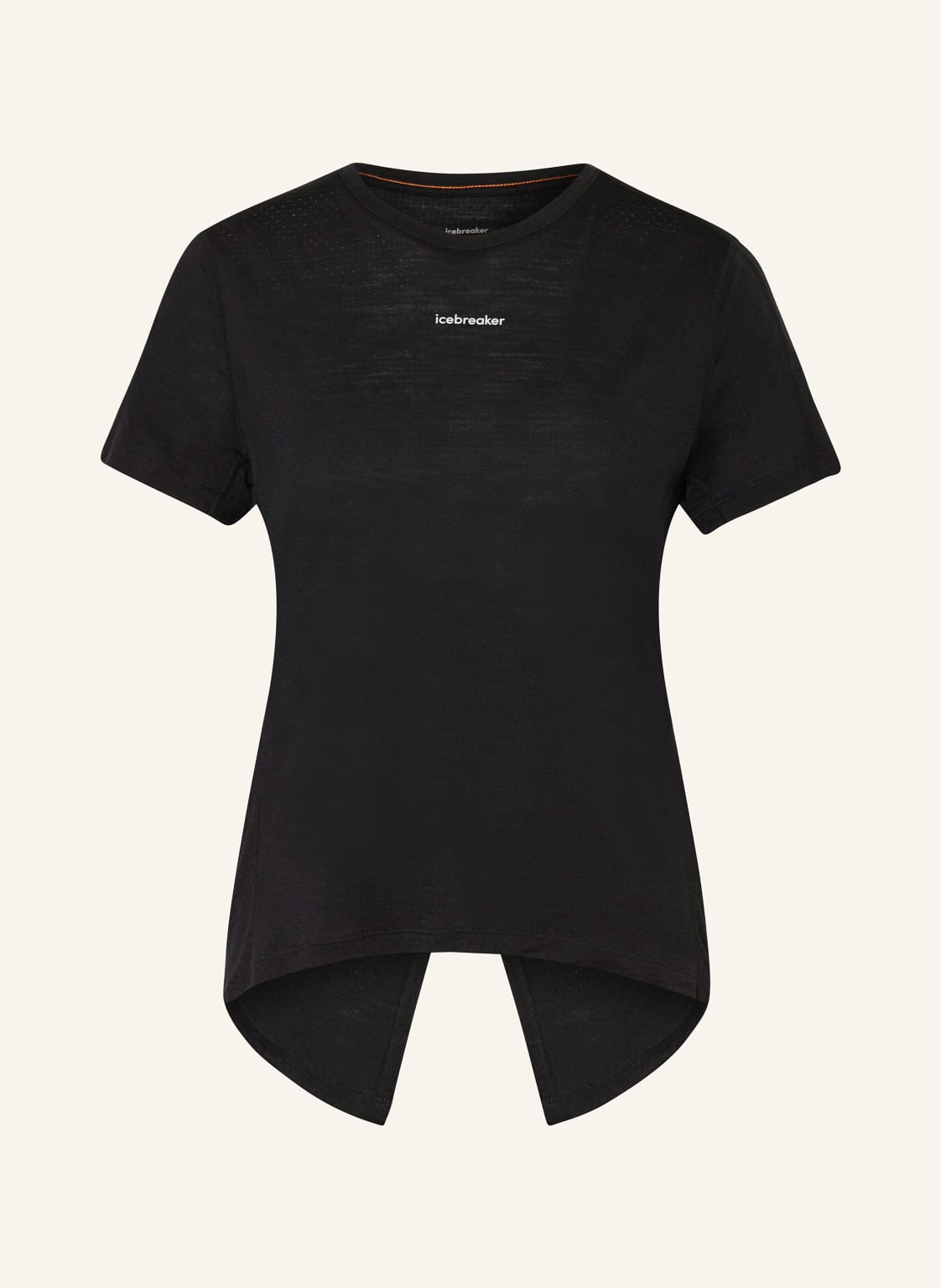 Icebreaker T-Shirt 125 Cool-Lite™ Speed Mit Merinowolle schwarz von Icebreaker