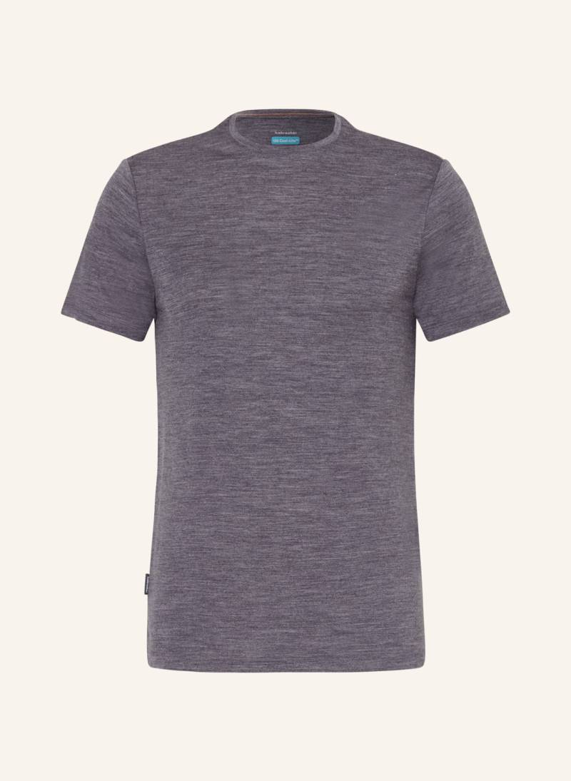Icebreaker T-Shirt Cool-Lite™ Merino Blend Sphere Iii Mit Merinowolle blau von Icebreaker