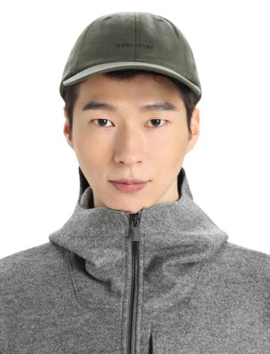 Icebreaker Unisex Icebreaker 6 Panel Hat - loden von Icebreaker