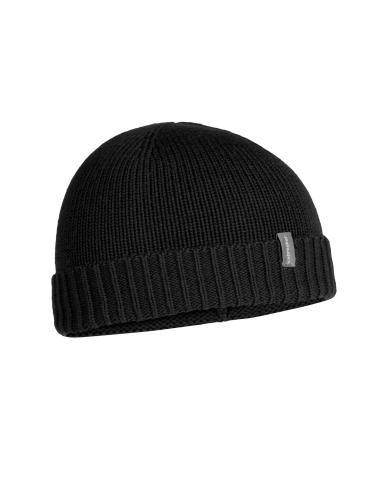 Icebreaker Unisex Vela Cuff Beanie - black (Grösse: OS) von Icebreaker