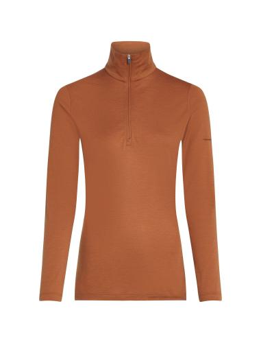 Icebreaker W 200 Oasis LS Half Zip - dusty clay (Grösse: M) von Icebreaker