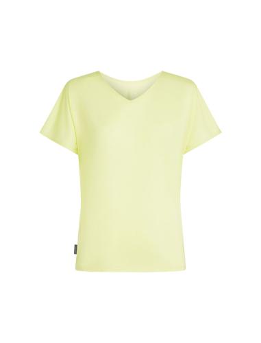 Icebreaker W Drayden Reversible SS Top - citrine (Grösse: M) von Icebreaker