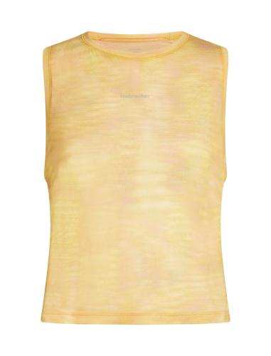 Icebreaker W Mer 125 Cool-Lite Sped Tank Fusion AOP - citrine (Grösse: XS) von Icebreaker