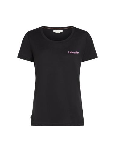 Icebreaker W Mer 150 Tech Lite SS Scop T IB Wordmar - black (Grösse: XL) von Icebreaker