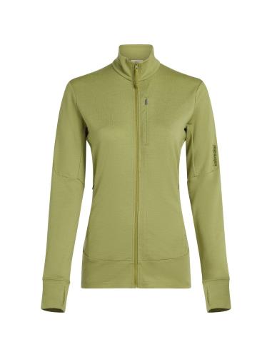 Icebreaker W Mer 260 Quantum IV LS Zip - olive (Grösse: L) von Icebreaker
