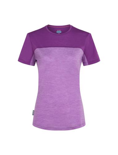 Icebreaker W Mer Cool-Lite Sphere III SS Te Colour - passion hthr (Grösse: XL) von Icebreaker