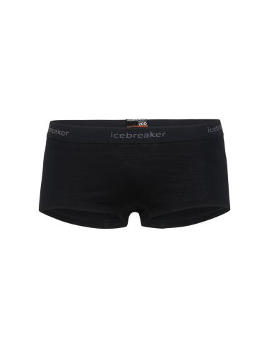 Icebreaker Women 200 Oasis Boy Shorts - black (Grösse: S) von Icebreaker