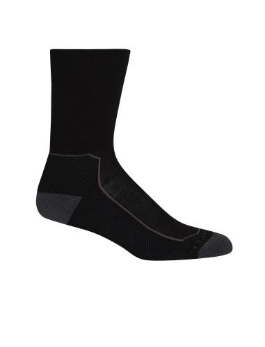 Icebreaker Women Hike+ Medium Crew - black/monsoon/mink (Grösse: S) von Icebreaker