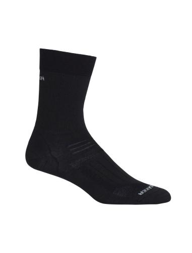 Icebreaker Women Hike Liner Crew - black (Grösse: M) von Icebreaker