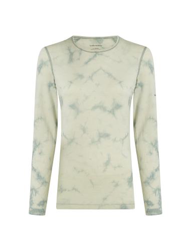 Icebreaker Women Merino Mer 200 Oasis LS Crewe Cloud Dye - ashen (Grösse: XS) von Icebreaker