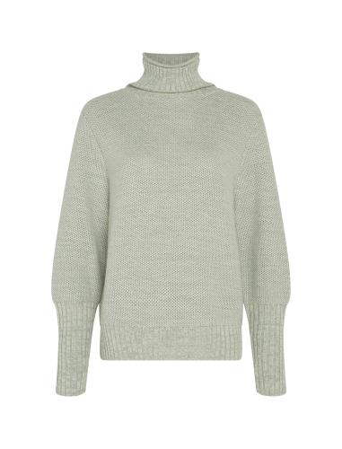 Icebreaker Women Merino Seevista Funnel Neck Sweater - ashen (Grösse: M) von Icebreaker