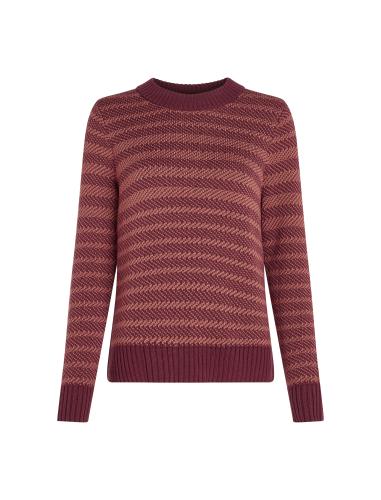 Icebreaker Women Merino Waypoint Crewe Sweater - port (Grösse: S) von Icebreaker