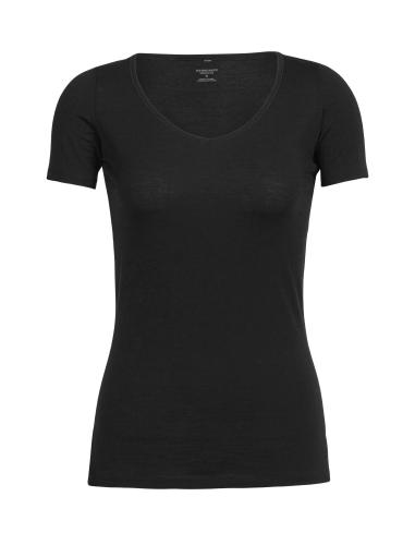 Icebreaker Women Siren SS Sweetheart - black (Grösse: XS) von Icebreaker