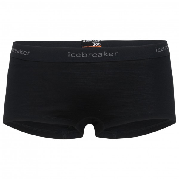 Icebreaker - Women's 200 Oasis Boy Shorts - Merinounterwäsche Gr L;M;S;XL;XS schwarz von Icebreaker