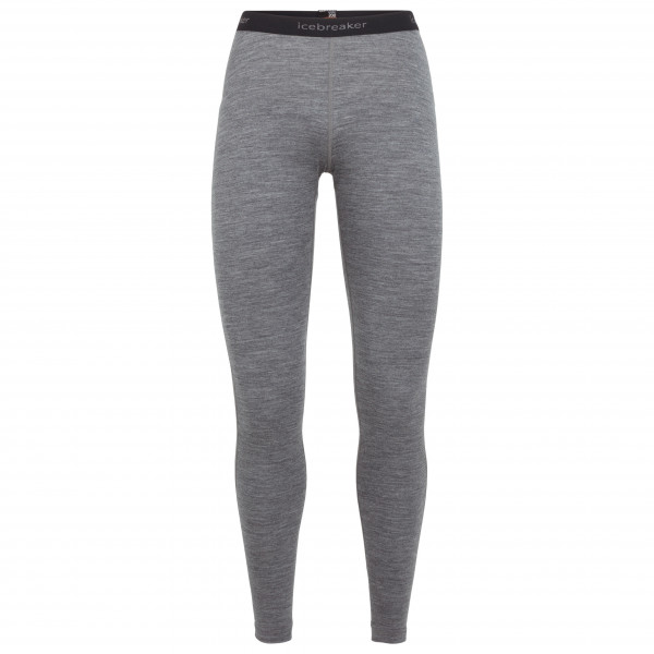 Icebreaker - Women's 200 Oasis Leggings - Merinounterwäsche Gr XL grau von Icebreaker