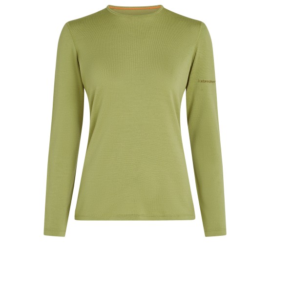 Icebreaker - Women's 260 Tech L/S Crewe - Merinounterwäsche Gr L;M;S;XL;XS oliv;schwarz von Icebreaker